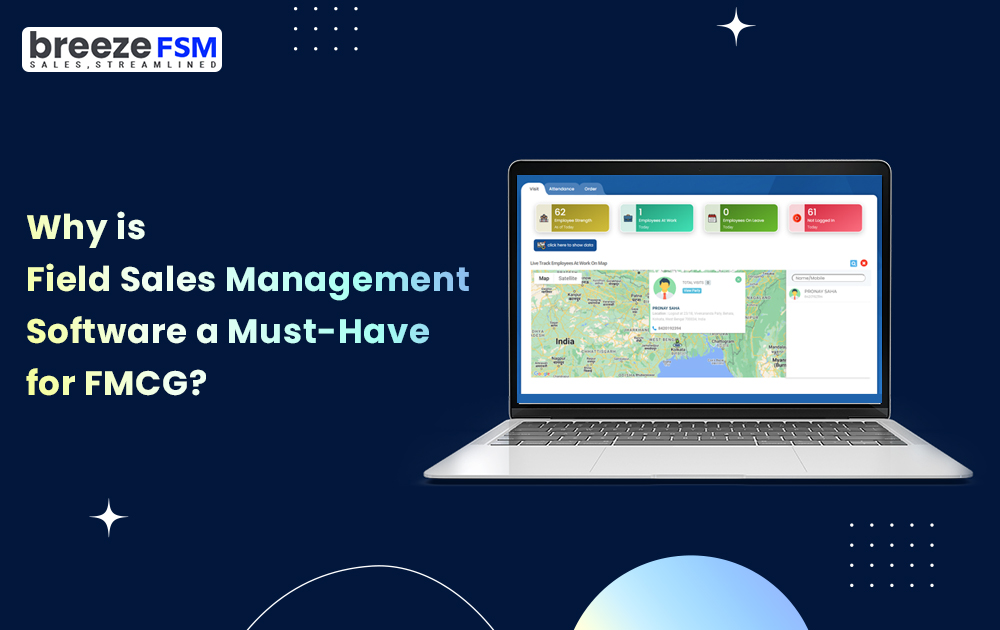 Field sales management software