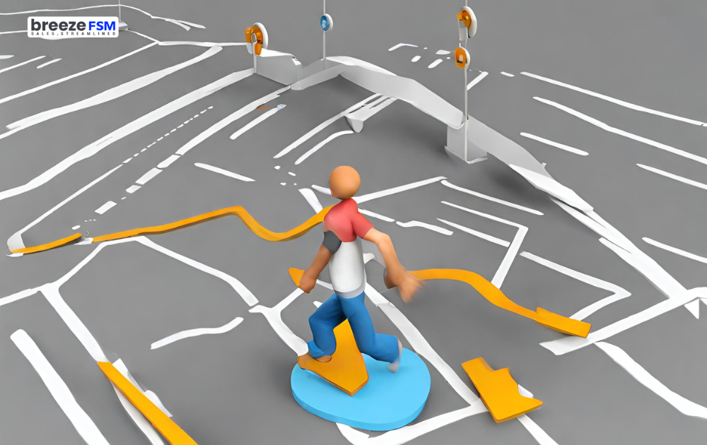 Beat planning for sales