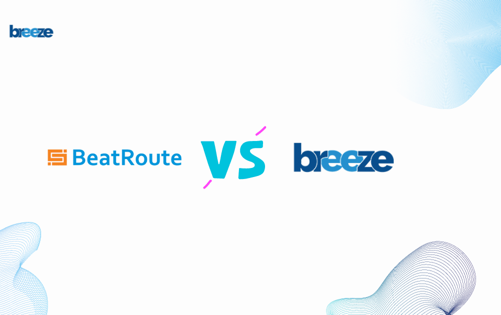Comparison between BeatRoute vs Breeze